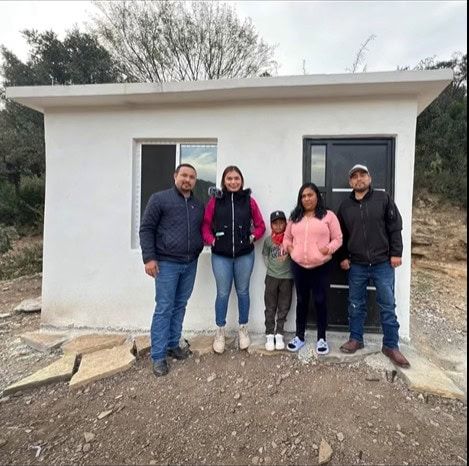 Entrega de viviendas a habitantes del ejido Las Virgenes