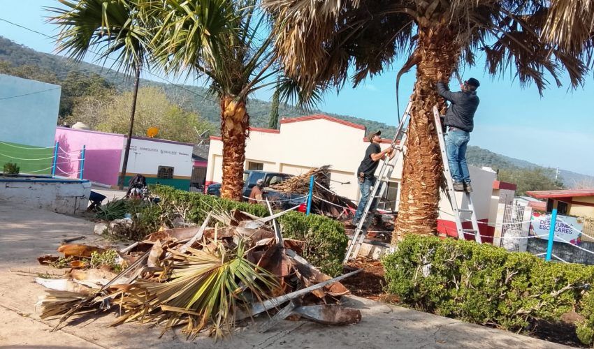 Mantenimiento de la cabecera de San Nicolás